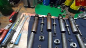 Восход-2 . Задние амортизаторы . Обслуживание . Установка маятника