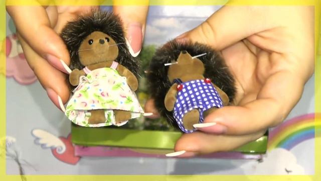 Обзор игрушек Sylvanian Families Семья Ежиков смотреть онлайн