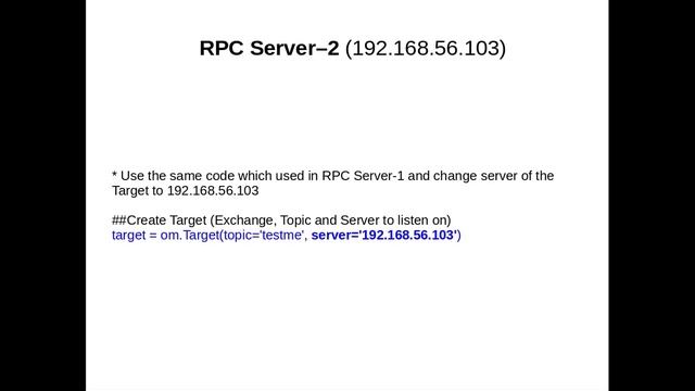 OpenStack Oslo Messaging RPC API Tutorial Presentation смотреть онлайн