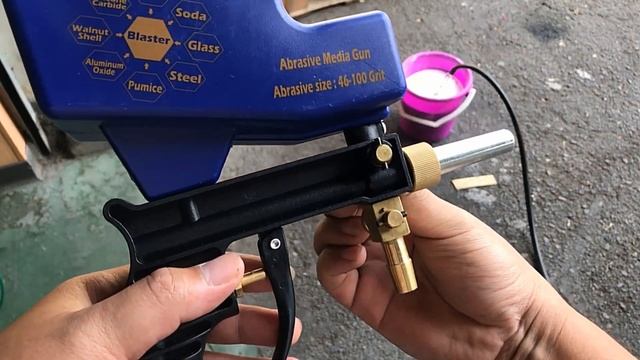 Amazing! How does LEMATEC Sandblasting Gun work to remove rust or paint easily? смотреть онлайн