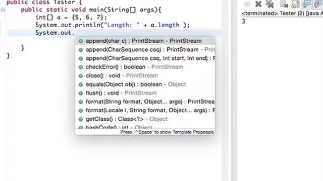 Java Lesson 37 - Create an array by initializing смотреть онлайн