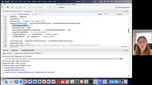 Extract Data & Develop A Single Model using PatientLevelPrediction V6 (Jenna Reps) смотреть онлайн