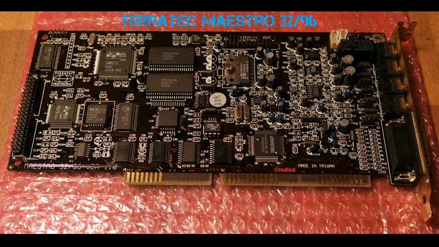 Terratec Maestro 32/96 ISA - 4MByte WaveTable Synthesizer play Heretic Midi Musik смотреть онлайн