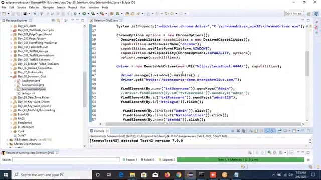 Day038 Selenium Grid смотреть онлайн