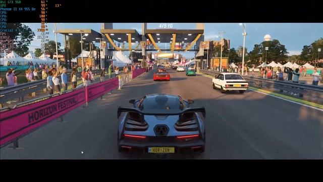 Forza Horizon 4 test on Phenom II X4 955 , Gtx 960 4 GB,V Low ,Low , Med,Med to High, High II1080pI смотреть онлайн
