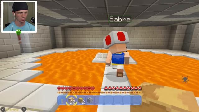 PLAYING MINECRAFT ON THE NINTENDO SWITCH.. (THIS IS INSANE) смотреть онлайн