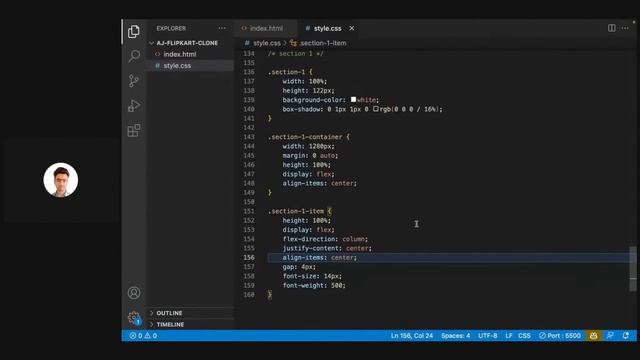 Make a Flipkart clone | HTML & CSS | Coding workshop | Bootcamp смотреть онлайн