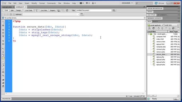 PHP and MySQL: Form Validation - Part 4 (Database Validation) смотреть онлайн