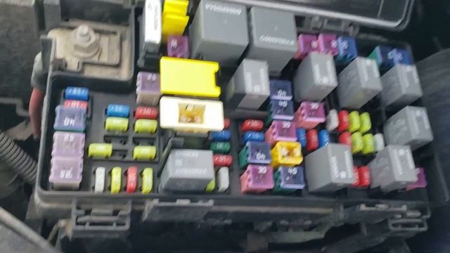 Dodge Grand Caravan Radio Fuse Location (2008 - 2020) смотреть онлайн