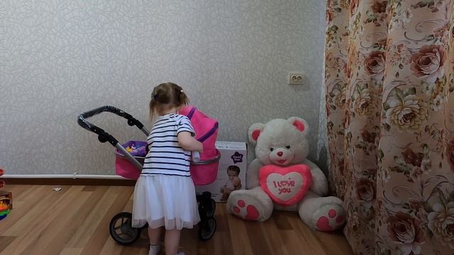 Коляска для куклы Demi Star 2 в 1 смотреть онлайн