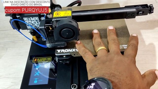 IMPRESSORA 3D BOA E BARATA conheça a CRUX 1 DA TRONXY смотреть онлайн