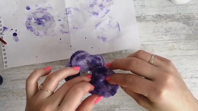 Поделка РОЗЫ из ватных дисков / Поделка на 8 марта смотреть онлайн