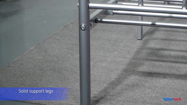 Yaheetech Metal Bed Frame (Full Silver) #bedframe смотреть онлайн