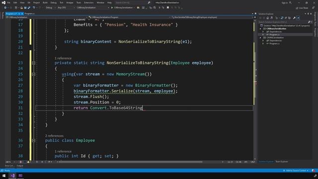 #039 Serialization in C#.NET [ شرح بالعربي ] #serialization смотреть онлайн