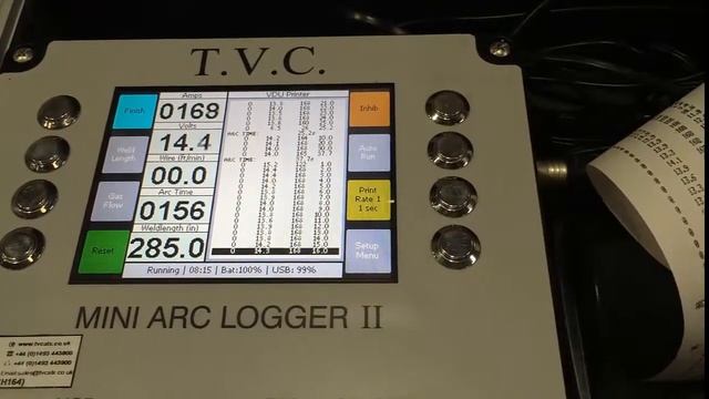 WELDING DATA LOGGER смотреть онлайн