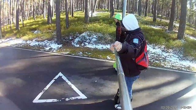 Юрмала парк Дзинтари GotWay Mcm4 HS Electric Unicycle