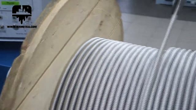 Станок намотки (перемотки) гофрированной трубы ПС4-1000 смотреть онлайн