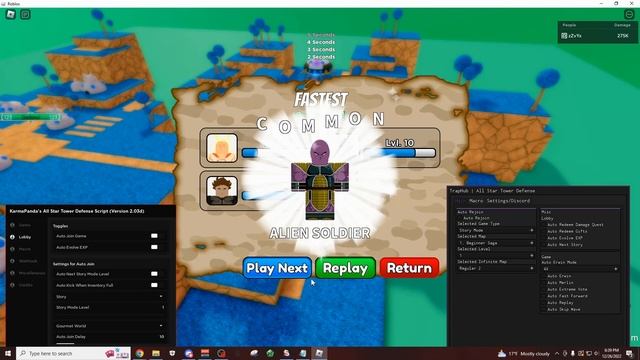 [WORLD 3] All Star Tower Defense Script GUI / Hack | Auto Win + Summon Any Tower | *PASTEBIN 2022* смотреть онлайн