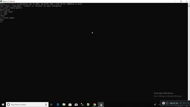Print Command in Python смотреть онлайн