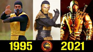 Скорпион (МК) - Эволюция (1995 - 2021) ! Все Появления Ханзо Хасаши в Мультфильмах и Кино !