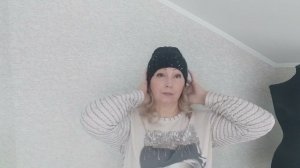 Демонстрация шапки "Радуга". Живая примерка.