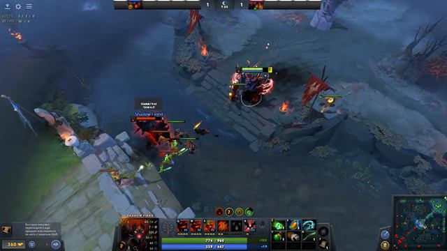 ОБОССАЛ ИГРОКА 4000 ММР/ zxc Shadow Fiend смотреть онлайн