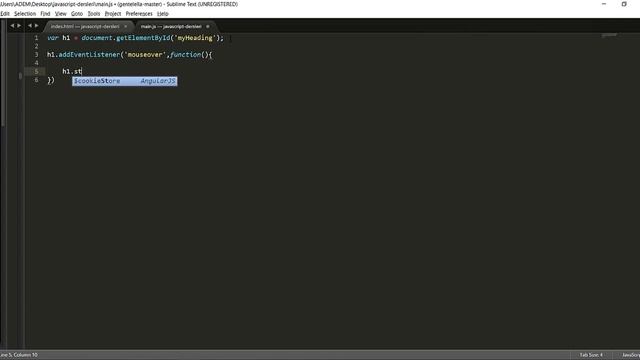 Javascript Tutorial - 2 | addEventListener ve getElementById Nedir смотреть онлайн