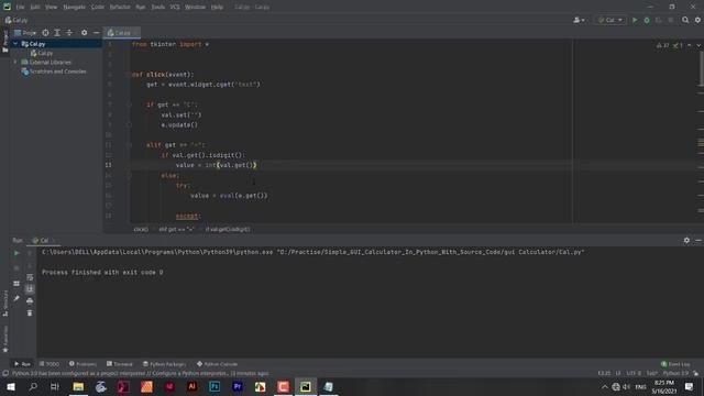 Simple Calculator Using Python смотреть онлайн
