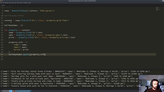 Webscraping With Python: Pagination and HTML смотреть онлайн