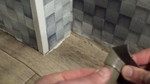 Установка пластикового плинтуса/секретные техники монтажа