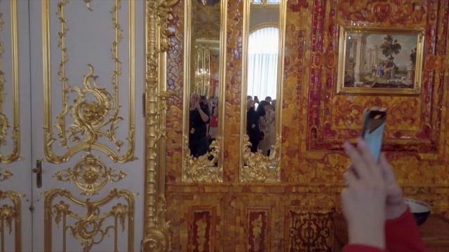 Город Пушкин. Екатерининский дворец. смотреть онлайн