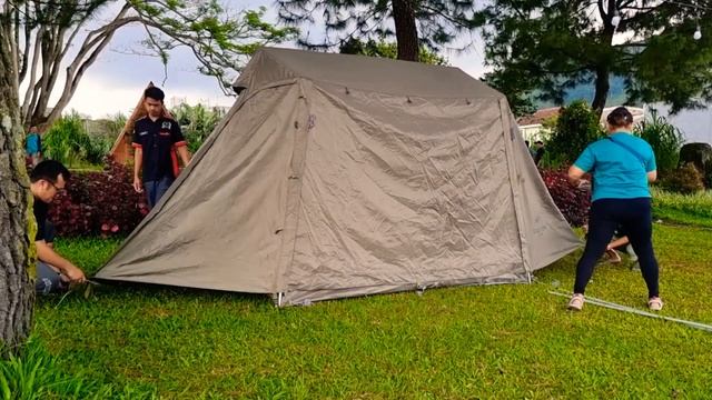 Cara Pasang Tenda Glamping Villa 5.0 Naturehike bersama @bubocamp || 如何安装帐篷别墅 5.0 Naturehike смотреть онлайн