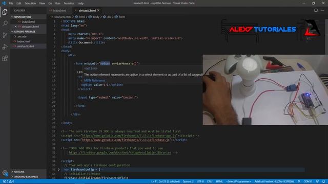 ESP8266 Conexión Firebase con JavaScript y VueJS (Aplicación Web #IoT) ⚡? смотреть онлайн