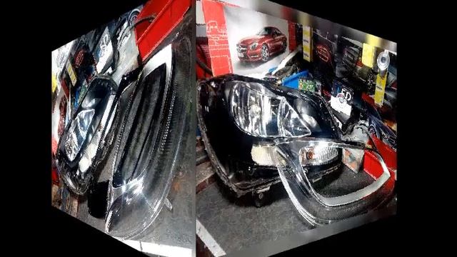 Nettoyage Optique  Mercedes-Benz W205  C180  2014