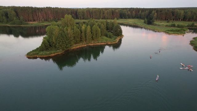 река Суринь Сап борды и озеро Тосканка Flying Drone (UHD 5.4k) смотреть онлайн