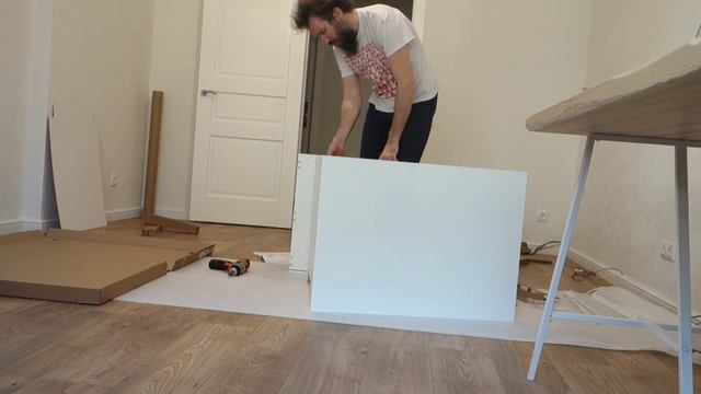 Сборка каркасов шкафов кухни Ikea смотреть онлайн