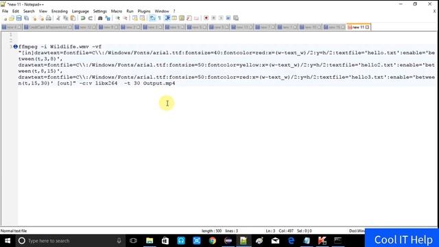 FFmpeg | Write Text on Video After Time Intervals смотреть онлайн