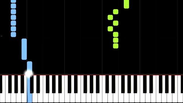 Seven Nation Army - The White Stripes [Easy Piano Tutorial] (Synthesia) смотреть онлайн