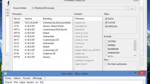 Прошивка SONY Xperia с помощью Flashtool смотреть онлайн
