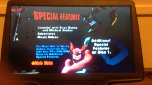 Space Jam (Disc 2) Supplemental Features DVD Menu Walkthrough смотреть онлайн