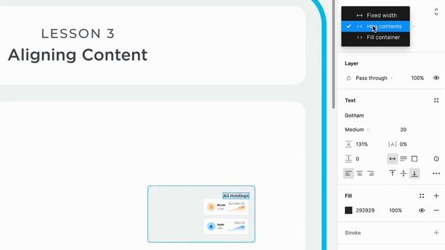 Figma Auto Layout Alignment Part 2 смотреть онлайн