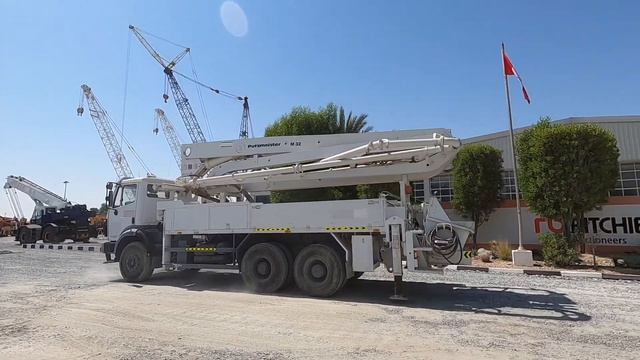 1997 Mercedes-Benz 2644 6x4 W/1998 Putzmeister M32 Concrete Pump  - Dubai, UAE Auction | 15 & 16 De