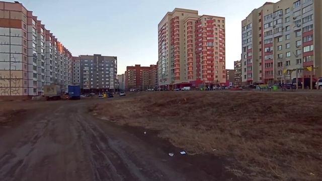 Магнитогорск, микрорайон Магнитный, вдоль станицы Магнитной, проспект Ленина (21.11.2020) смотреть онлайн