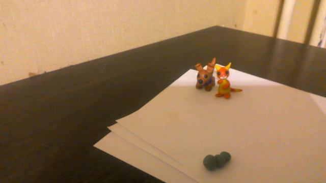 Гусеница из пластилина смотреть онлайн