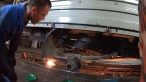 Замена тросика ручника и колодок ручного тормоза Газель Next 2021 г с дисковыми тормозами.