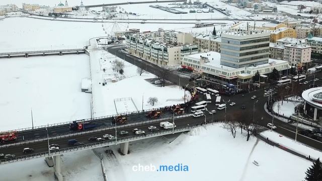 Открытие Московского моста. Чебоксары смотреть онлайн