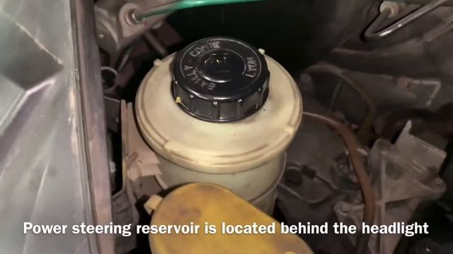 Renault Master Van PAS Power Steering Fluid Location ￼ смотреть онлайн