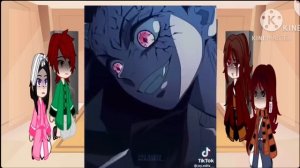 Yorrichi & Kamado Ancestors react  to Tanjiro||(Sumiyoshi ,Suyako+Tanjuro)Kny||Gacha Club