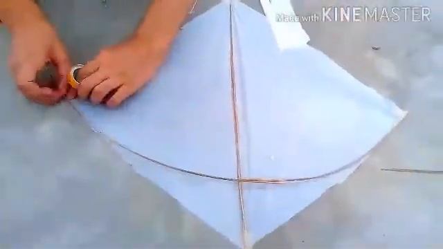 How To Make Kite with Plastic Bag at Home with Fly Test || Making Kite Tutorial || Kite. смотреть онлайн
