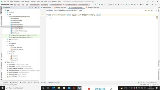 Build a Grocery Android App using MVVM and Room Database in Kotlin | GeeksforGeeks смотреть онлайн